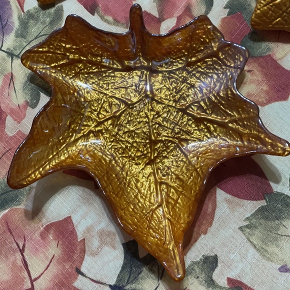 set off 3 leaves plate decoration - Picture 3 of 7